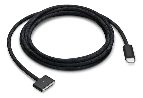 CABLE PARA LAPTOP TIPO C A MAGSAFE 3 PD 140W NEGRO 2M